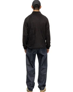 Ascent Zip Neck-Polartec® Alpha® Direct Poly Fleece Black