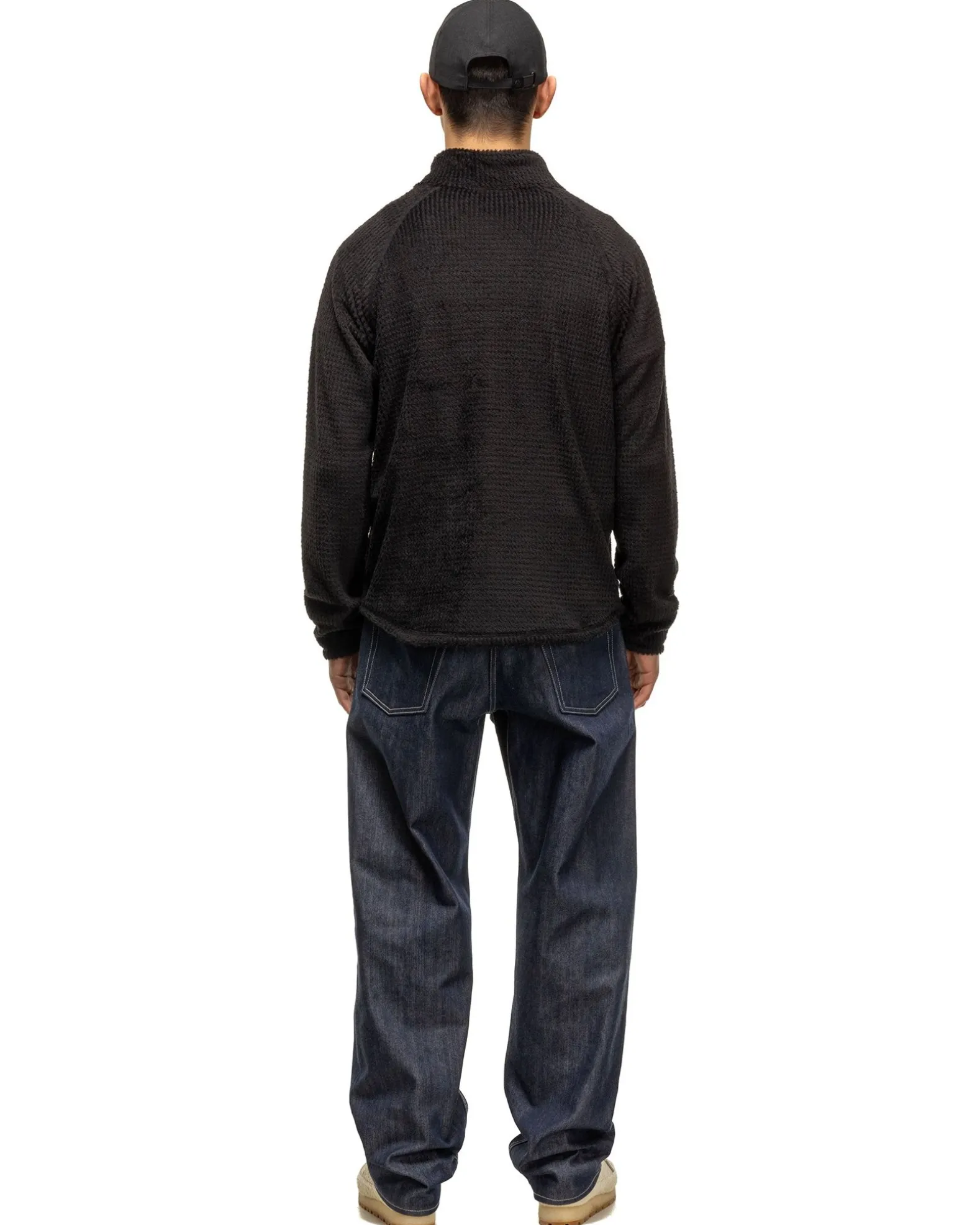 Ascent Zip Neck-Polartec® Alpha® Direct Poly Fleece Black