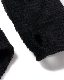 Ascent Zip Neck-Polartec® Alpha® Direct Poly Fleece Black