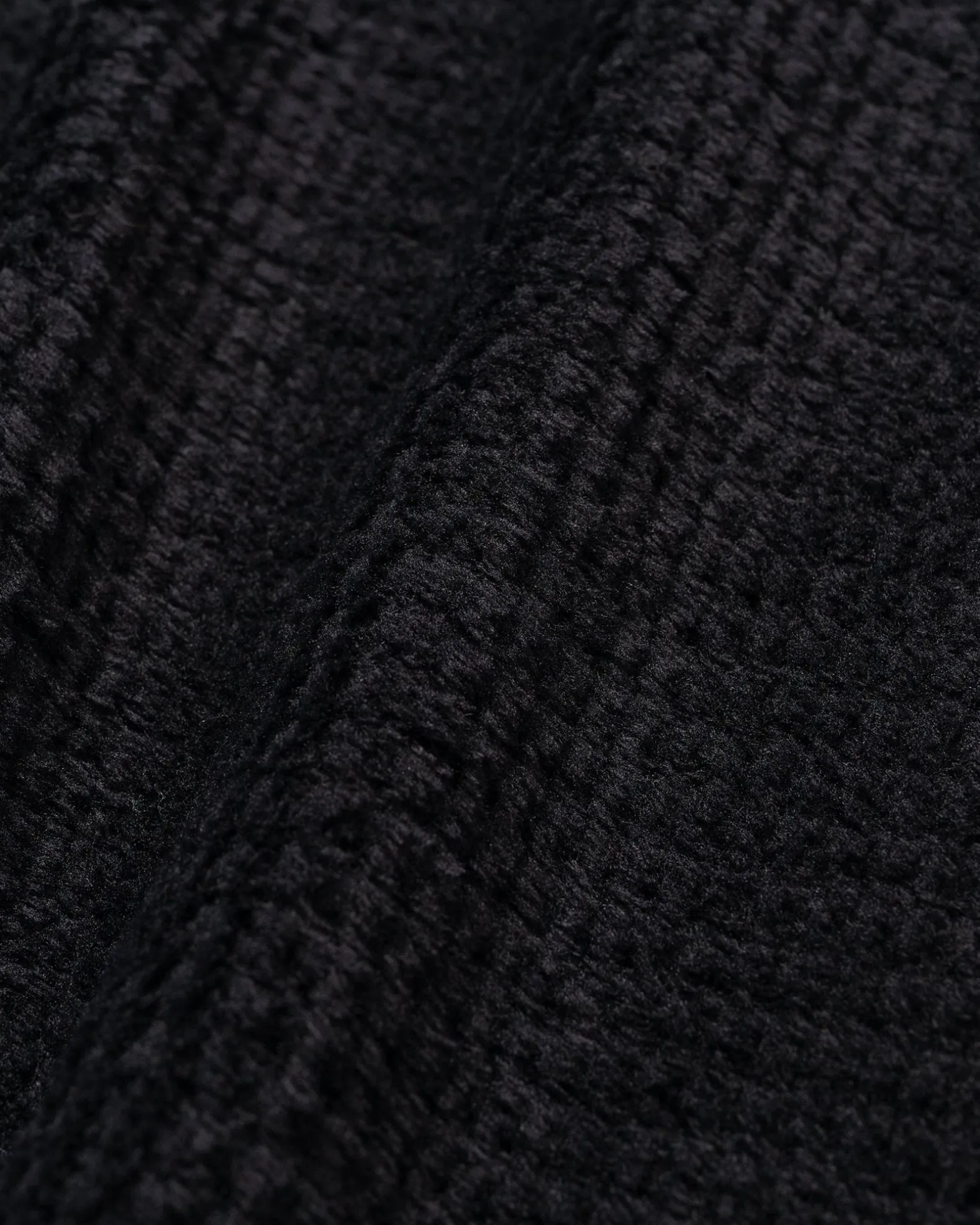 Ascent Zip Neck-Polartec® Alpha® Direct Poly Fleece Black