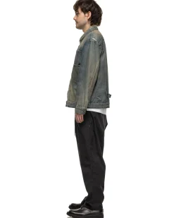 Baggysilhouette Easy Pants Black