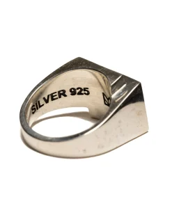 Barrington Signet Silver 925/Mother Of Pearl/Topaz