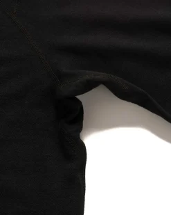 Base Crewneck-Merino Wool Terry Black