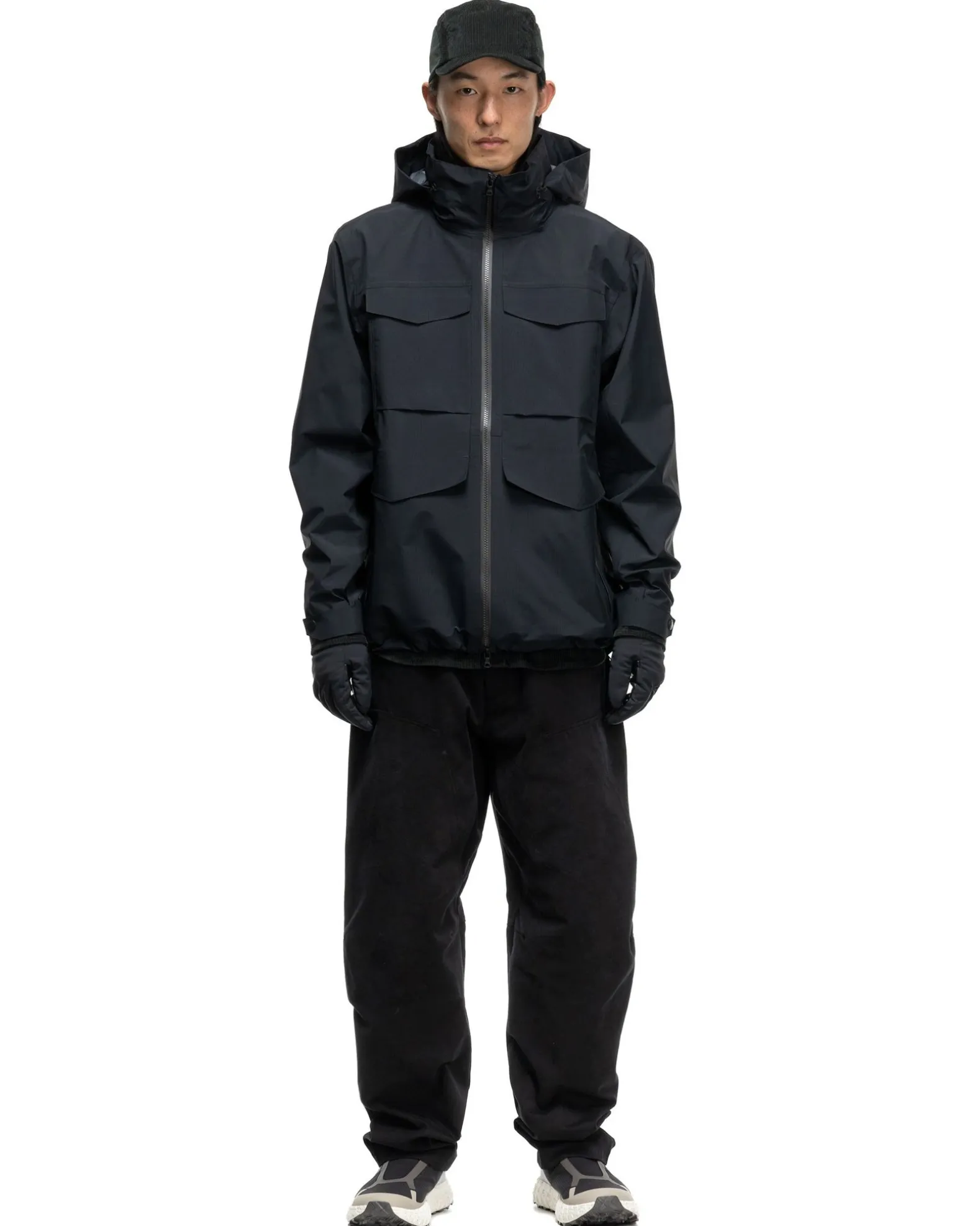 Bellum Jacket-Gore-Tex 3L Nylon Ripstop Black