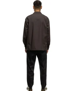 Bicolor Shirt Ls Charcoal