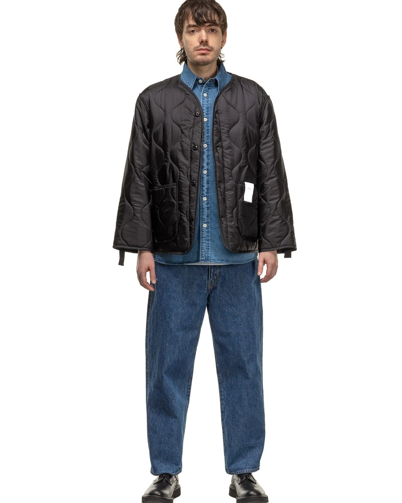 Blues Straight/Trousers/Cotton. Denim. Cacto Indigo