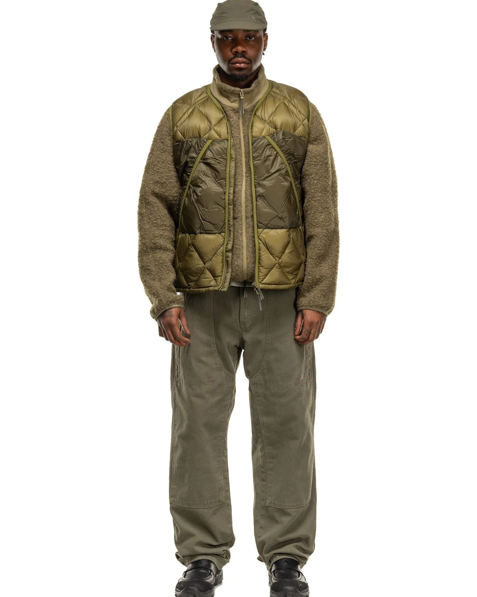 Canvas Trouser Olive
