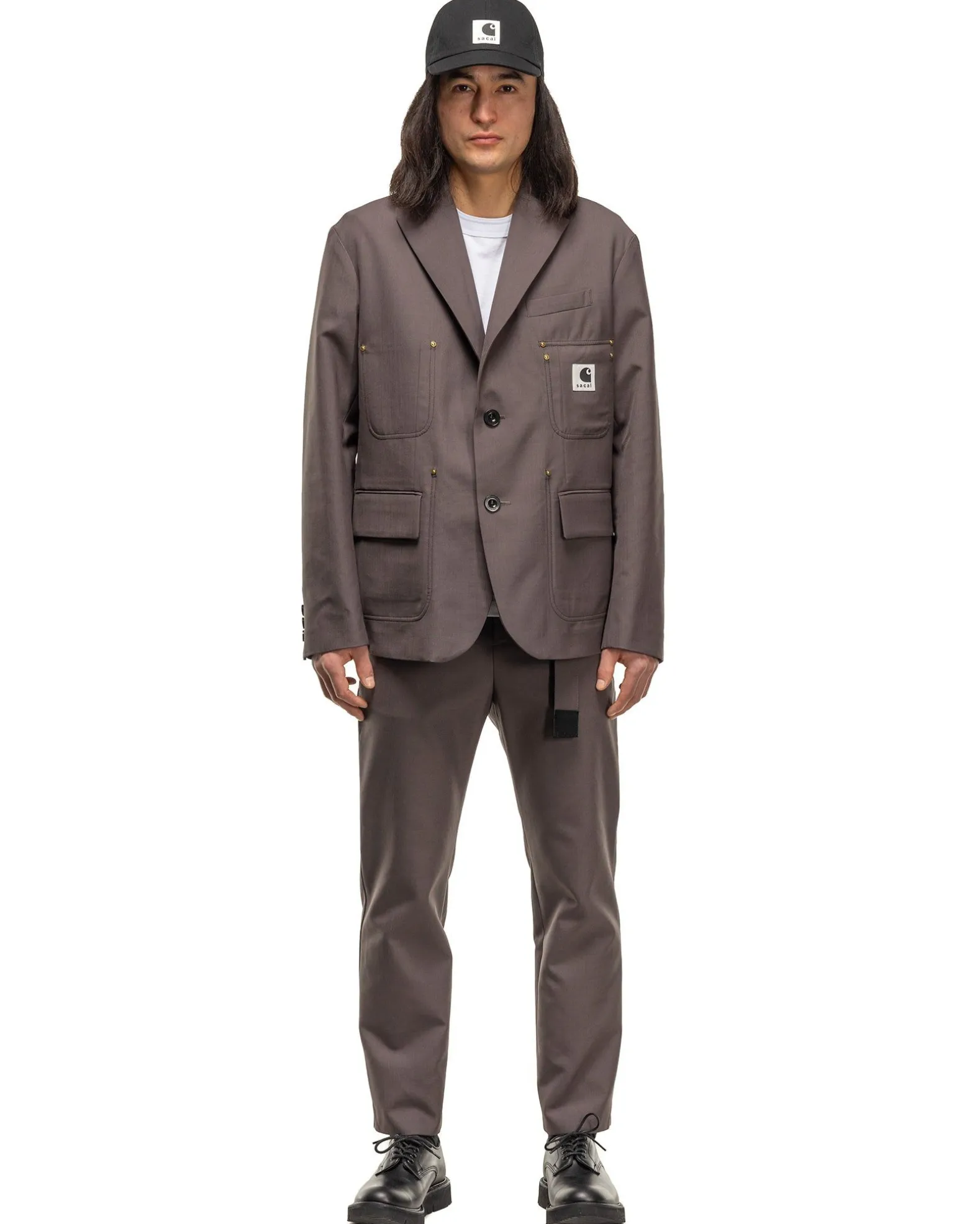 Carhartt Wip Reversible Suiting Bonding Pants Taupe