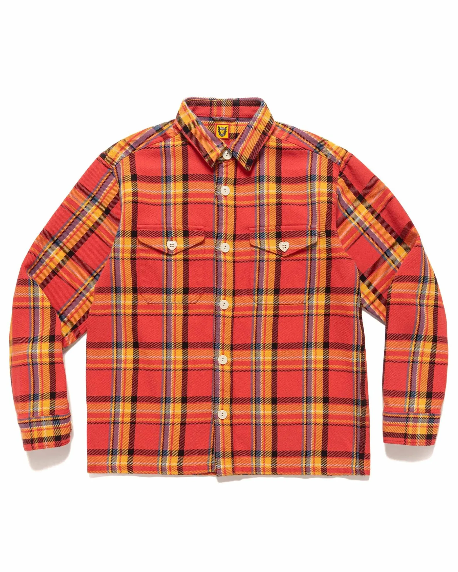 Check Shirt Orange