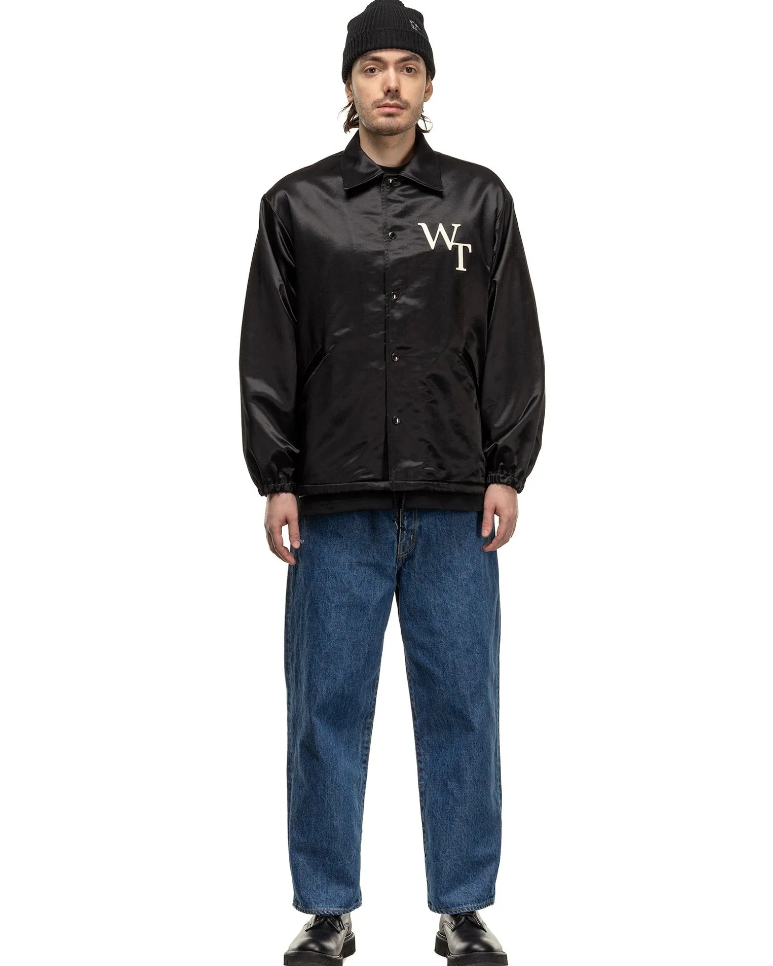 Chief/Jacket/Ctry. Satin. League Black
