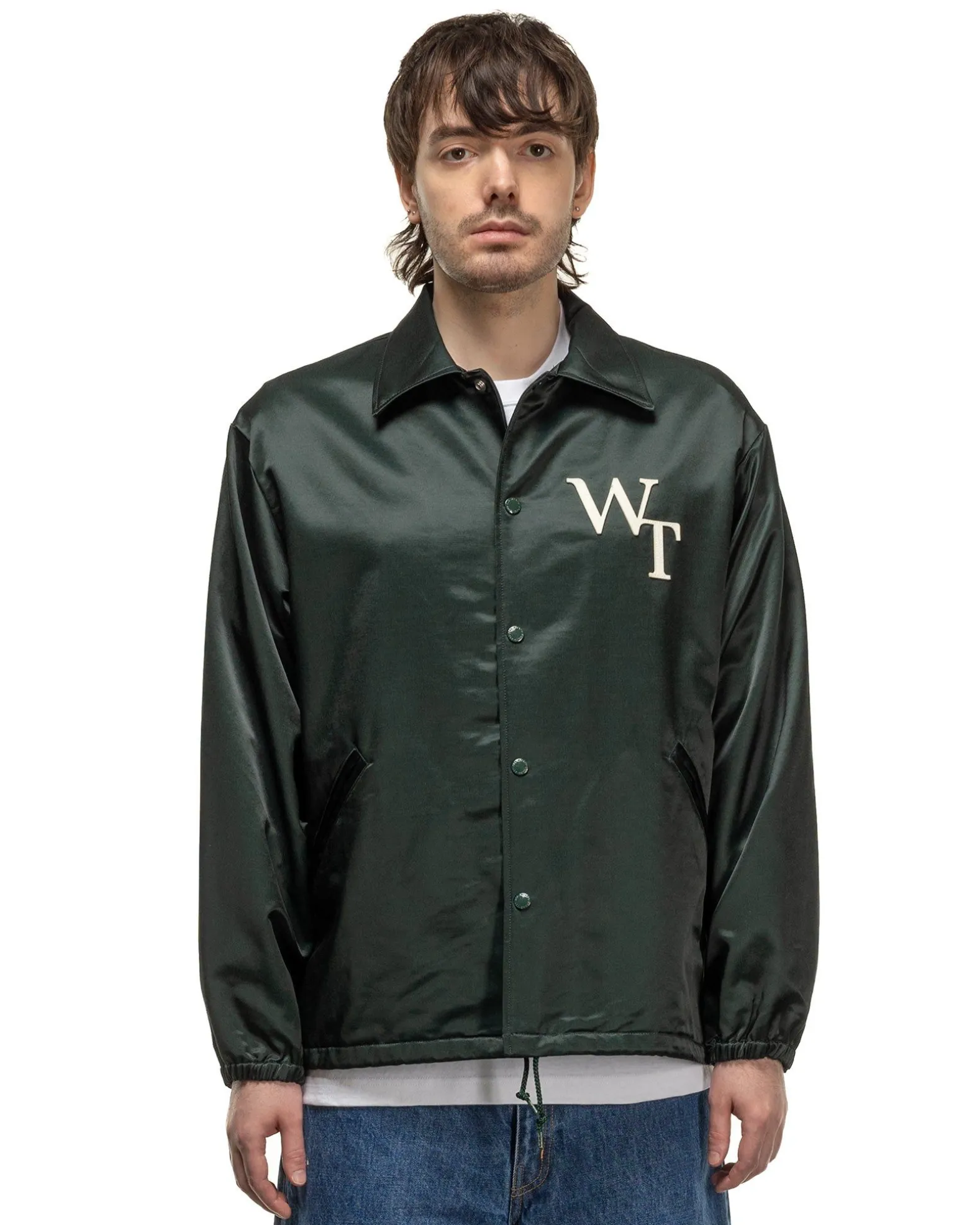 Chief/Jacket/Ctry. Satin. League Green