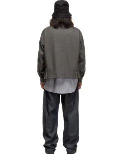 Claigton Jacket Pc Hopsack Grey