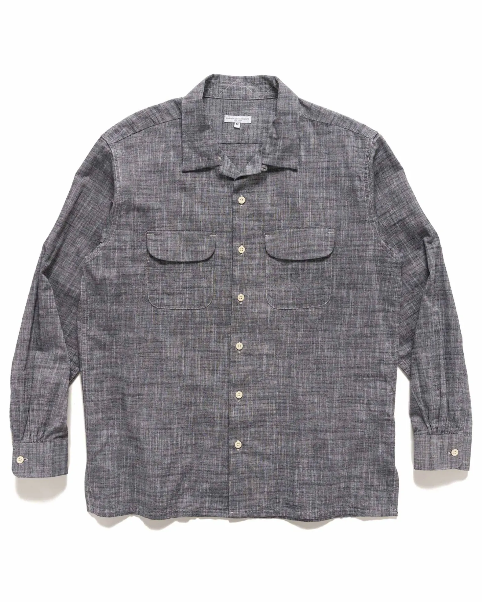 Classic Shirt Cotton Slab Black