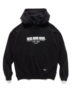 Classic Sweat Parka Ls Black