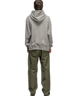 Classic Sweat Parka Ls Grey