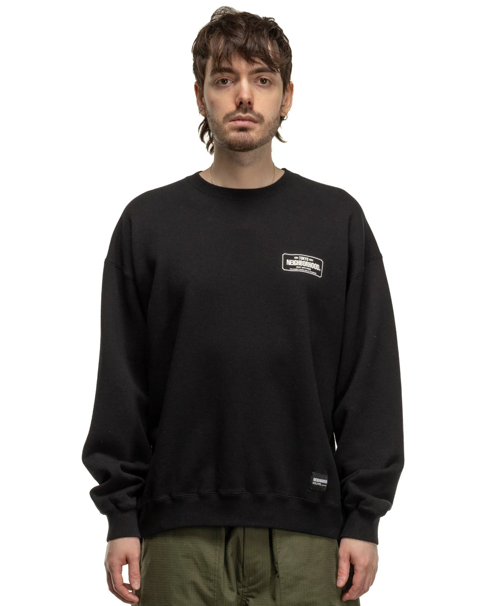 Classic Sweat Shirt Ls Black