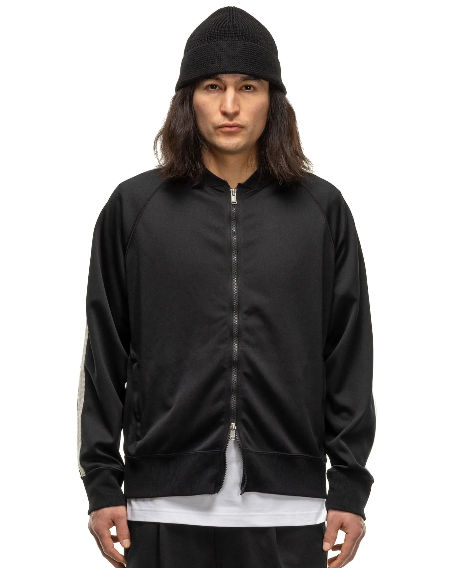 Coach Full Zip Blouson Poly Jersey Black
