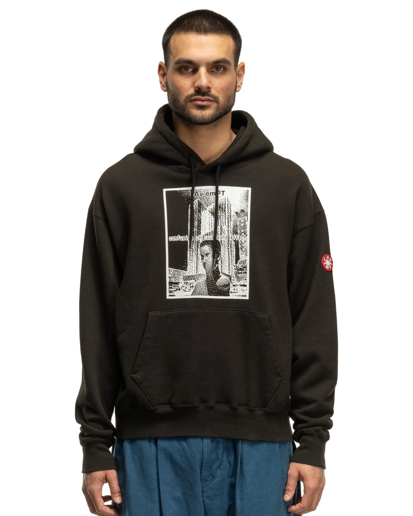 Confusion Heavy Hoody Black