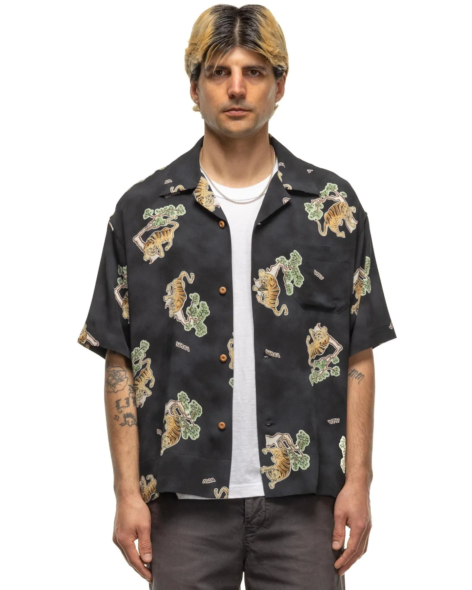Copa Shirt S/S Tora (Silk) Black