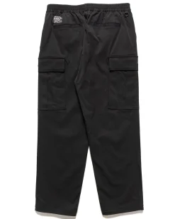 Cordura Twill Stretch Track Cargo Pants Black