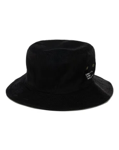 Corporate Corduroy Hat Black