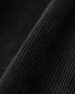 Crescent Shirt-Loro Piana Zelander® Merino Wool Flannel Black