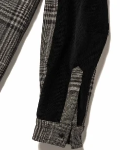 Crescent Shirt-Loro Piana Zelander® Merino Wool Flannel Grey