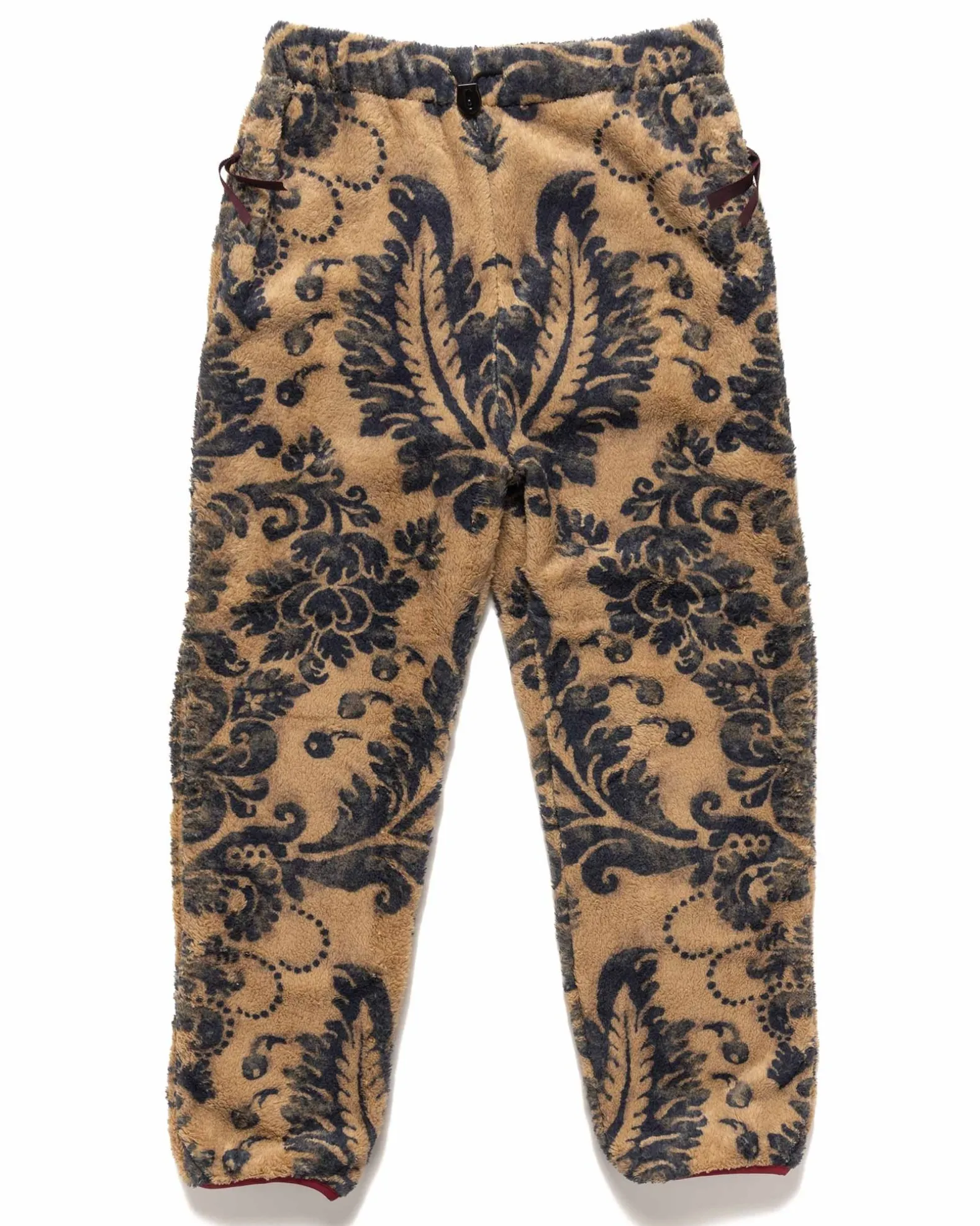Damask Fleece Easy Pants Beige