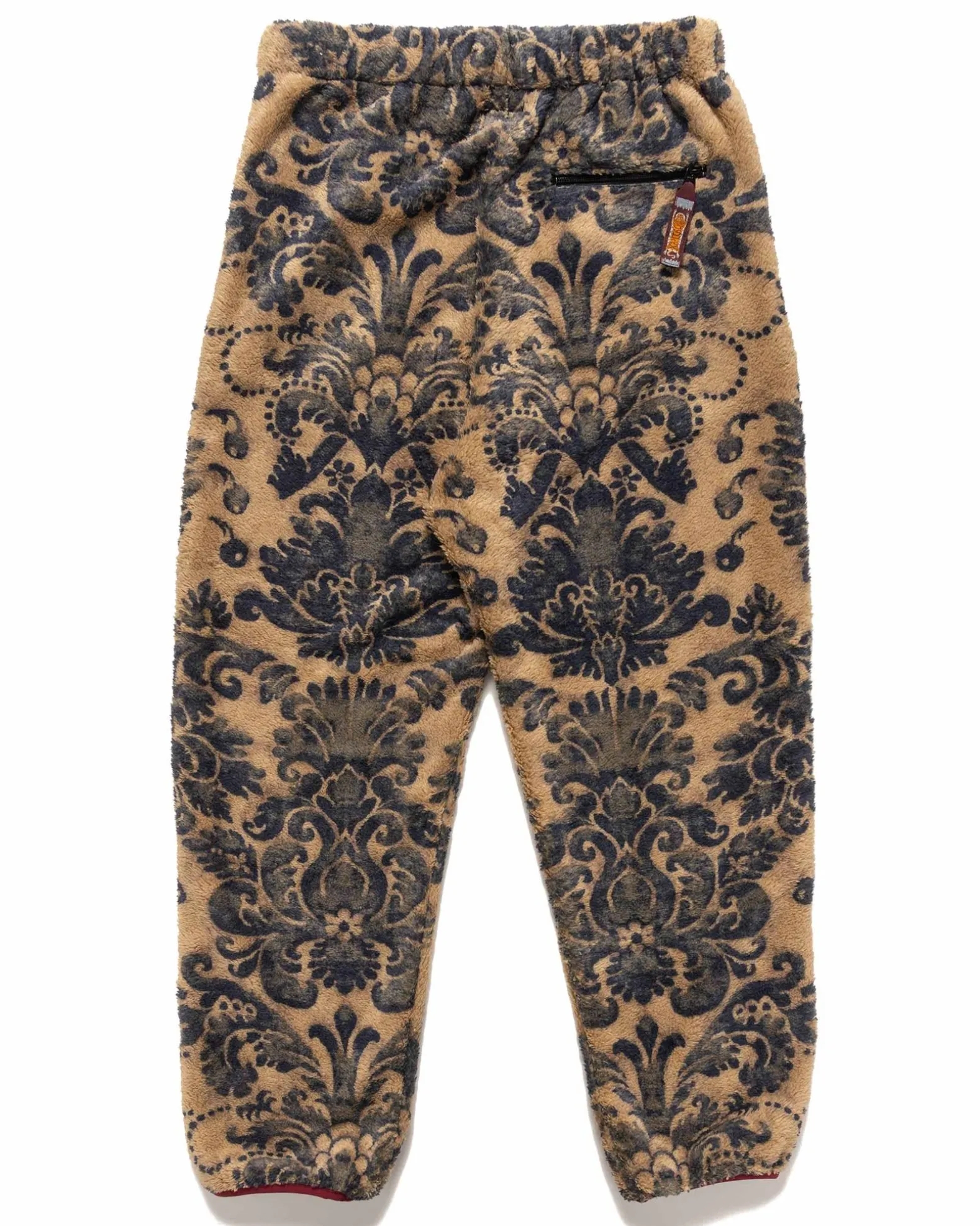 Damask Fleece Easy Pants Beige