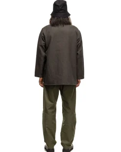 Dayton Shirt Cp Waffle Dark Brown
