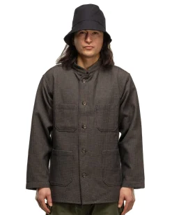 Dayton Shirt Cp Waffle Dark Brown