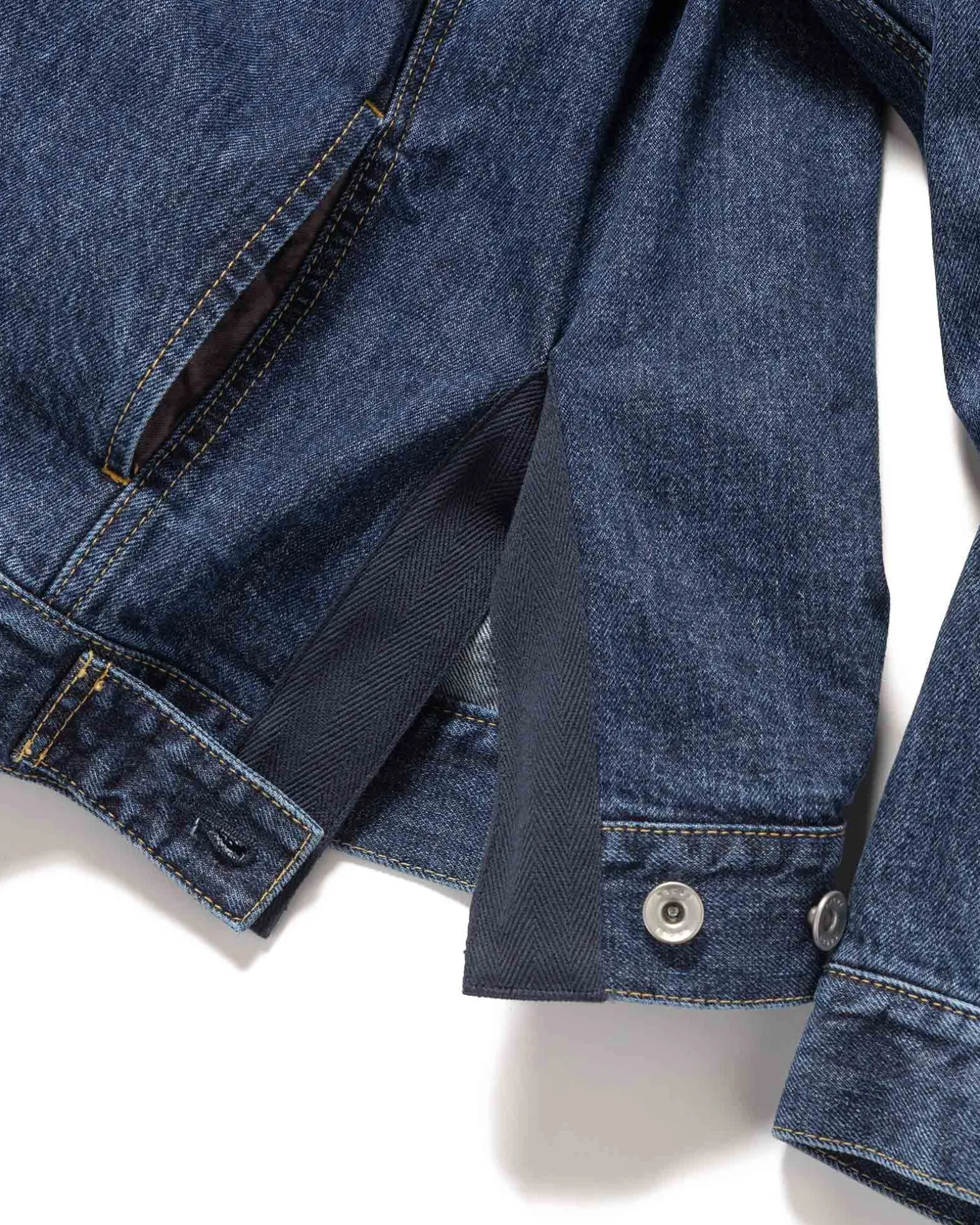 Denim Blouson Blue