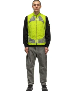 Distorted Ripstop Organza-Tc Vest Pistachio