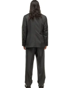 Double Pleated Trousers D-Khaki