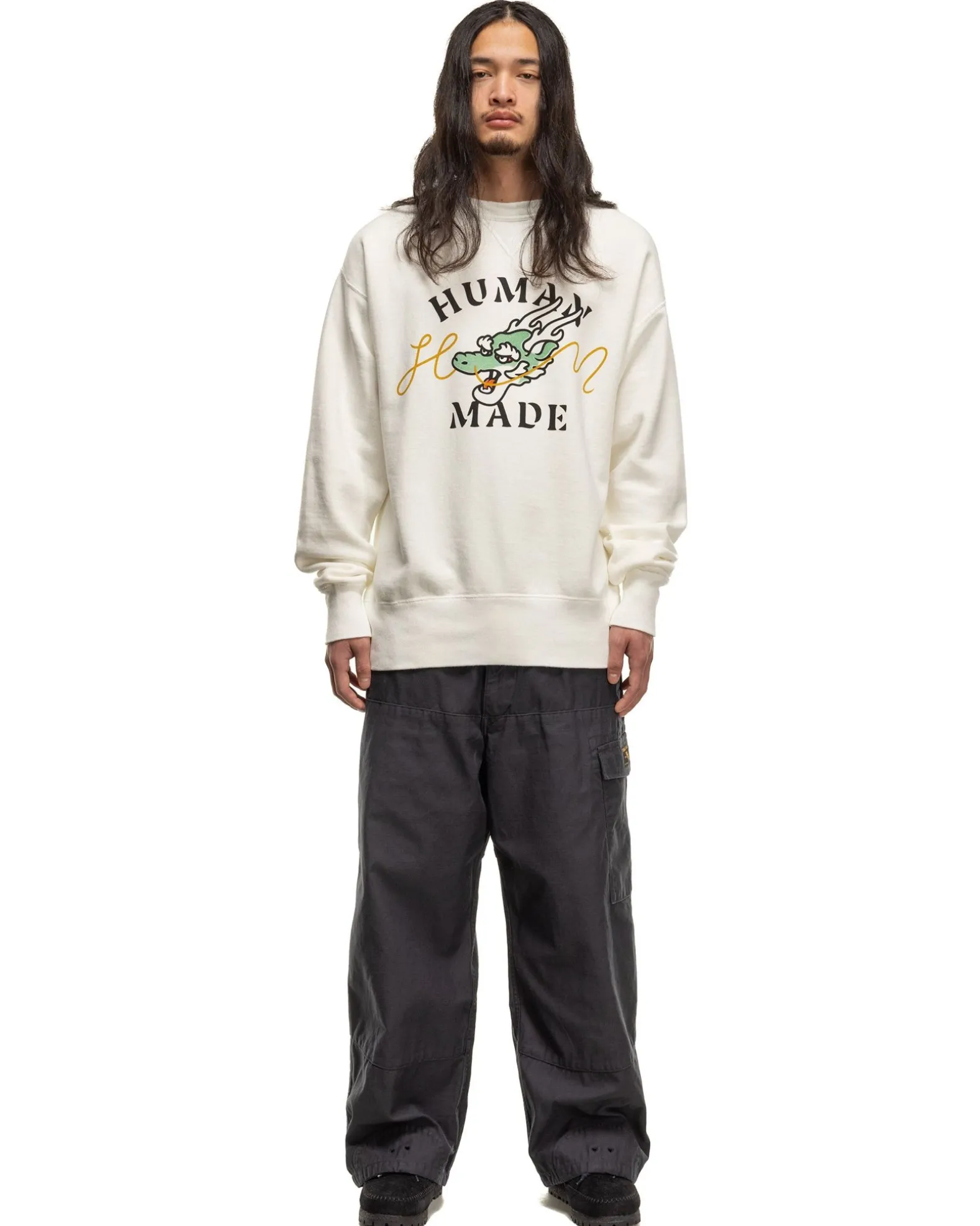 Dragon Sweatshirt #1 White