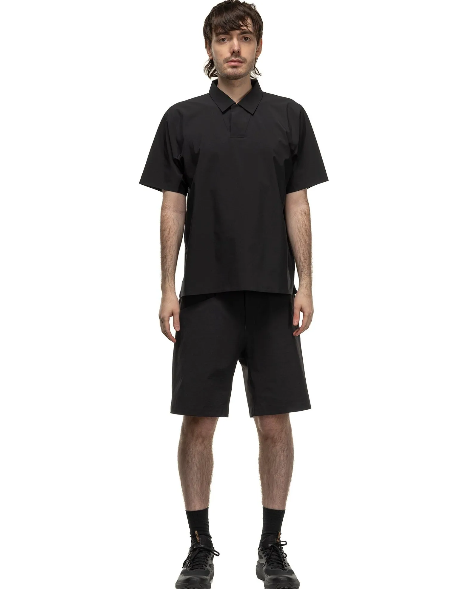 Dromos Tech Polo Black