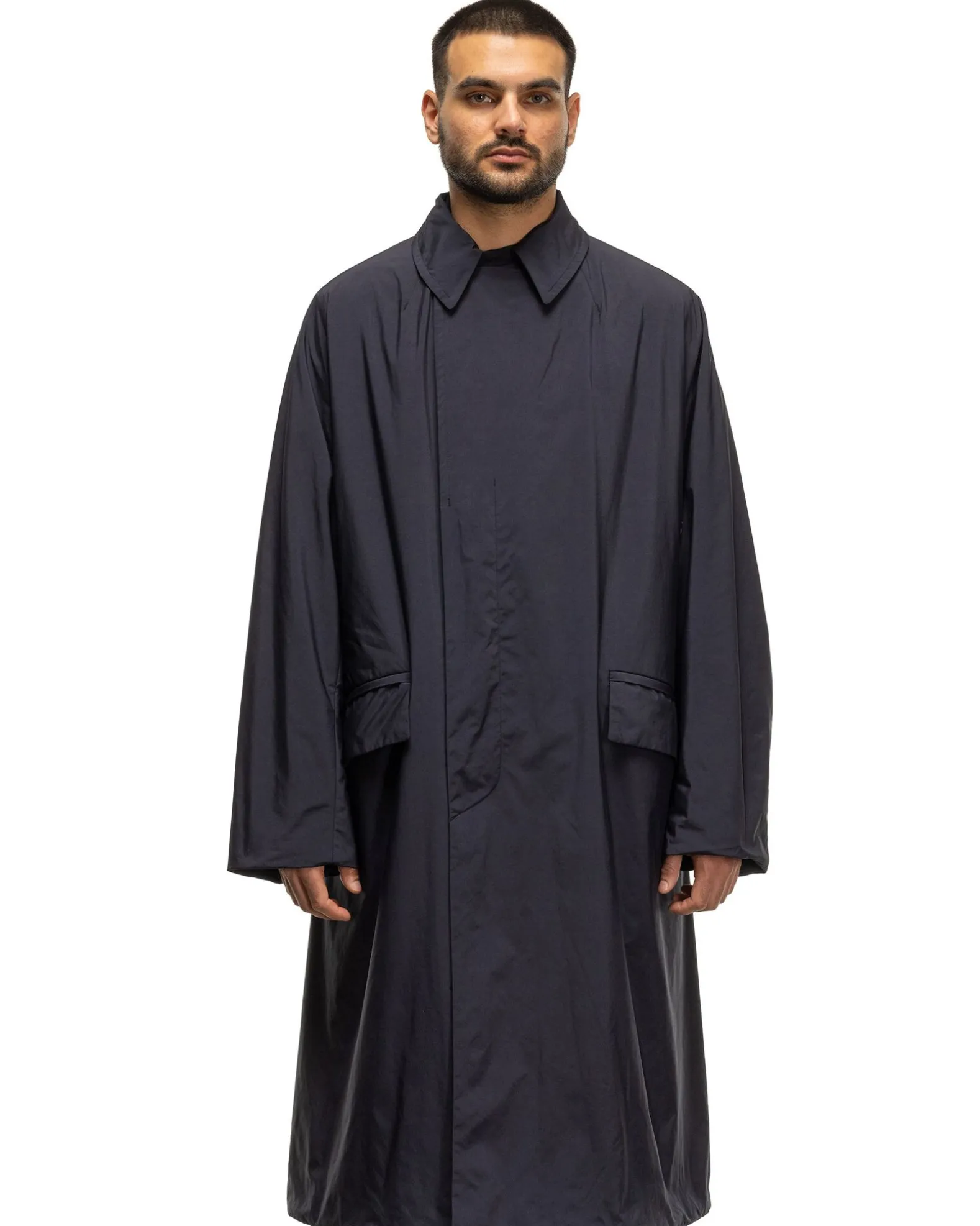 Dual Point Device Coat Navy
