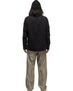 Dweller L/S B.D. Shirt C/L Oxford Black