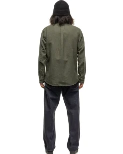 Dweller L/S B.D. Shirt C/L Oxford Olive