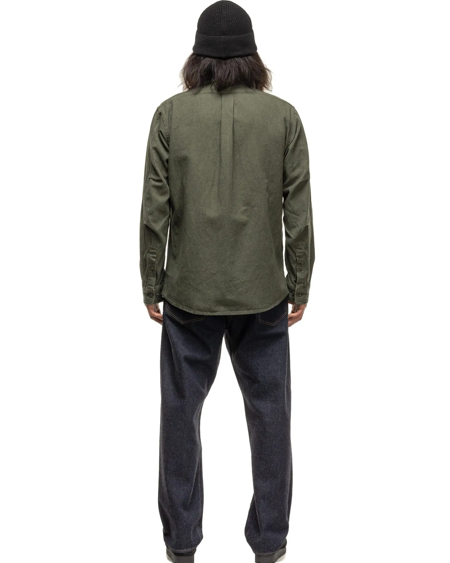 Dweller L/S B.D. Shirt C/L Oxford Olive