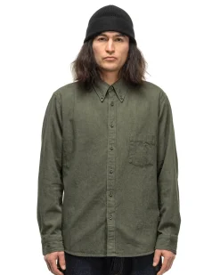 Dweller L/S B.D. Shirt C/L Oxford Olive