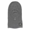 English Coast Wool Balaclava Melange Dark Grey