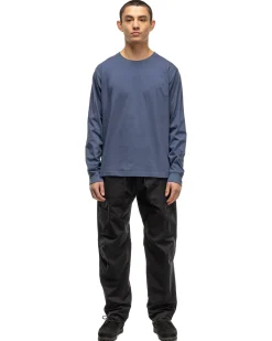 Excel Relaxed Fit T-Shirt L/S-Siro Cotton Jersey Nightshadow