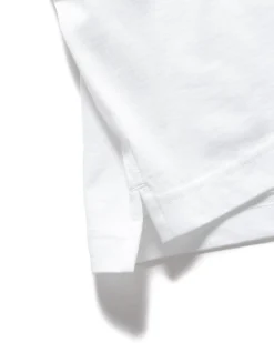 Excel Relaxed Fit T-Shirt L/S-Siro Cotton Jersey White