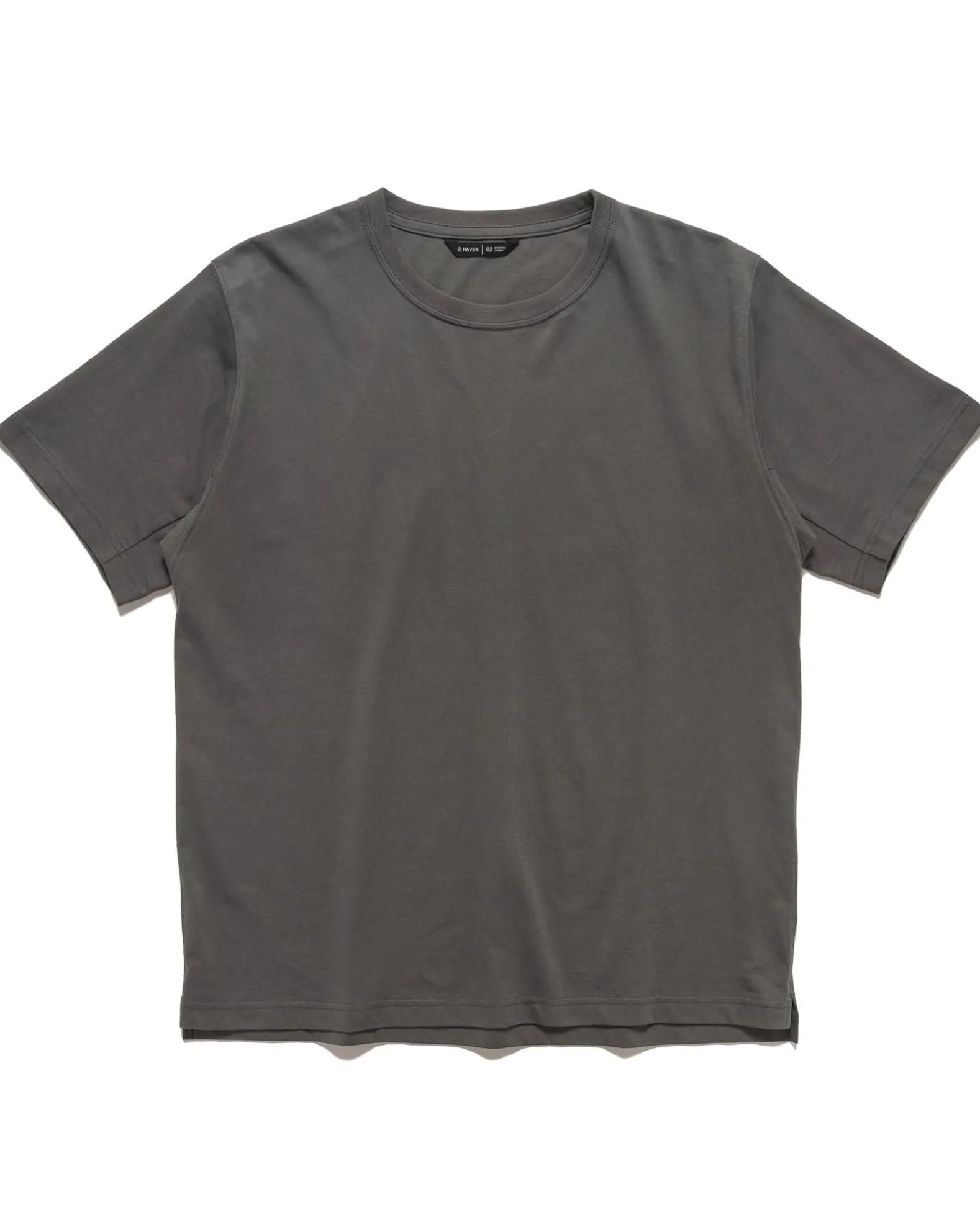 Excel Relaxed Fit T-Shirt S/S-Siro Cotton Jersey Charcoal