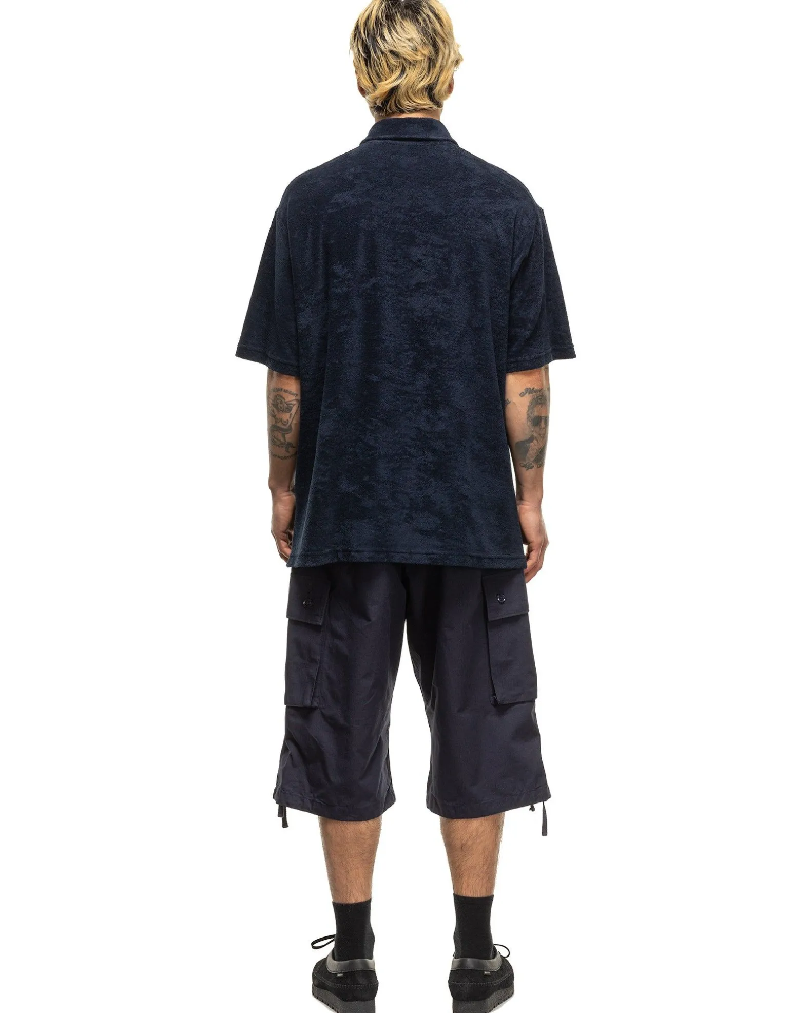 Fa Short Cotton Ripstop Dk Navy