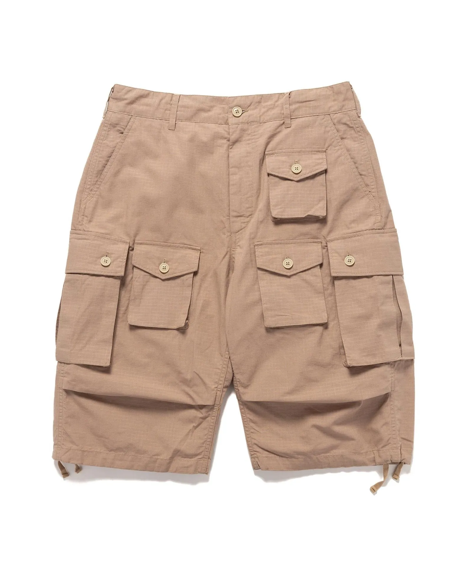 Fa Short Cotton Ripstop Khaki