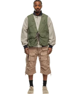 Fa Short Cotton Ripstop Khaki