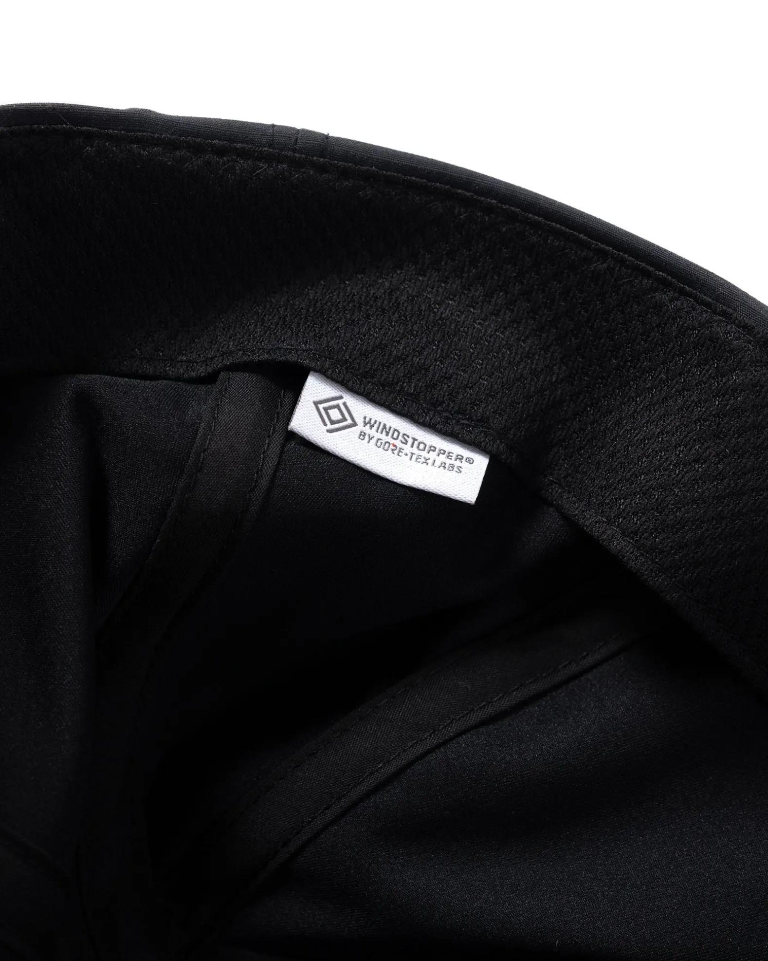 Field Cap-Gore-Tex Windstopper® 3L Nylon Ripstop Black