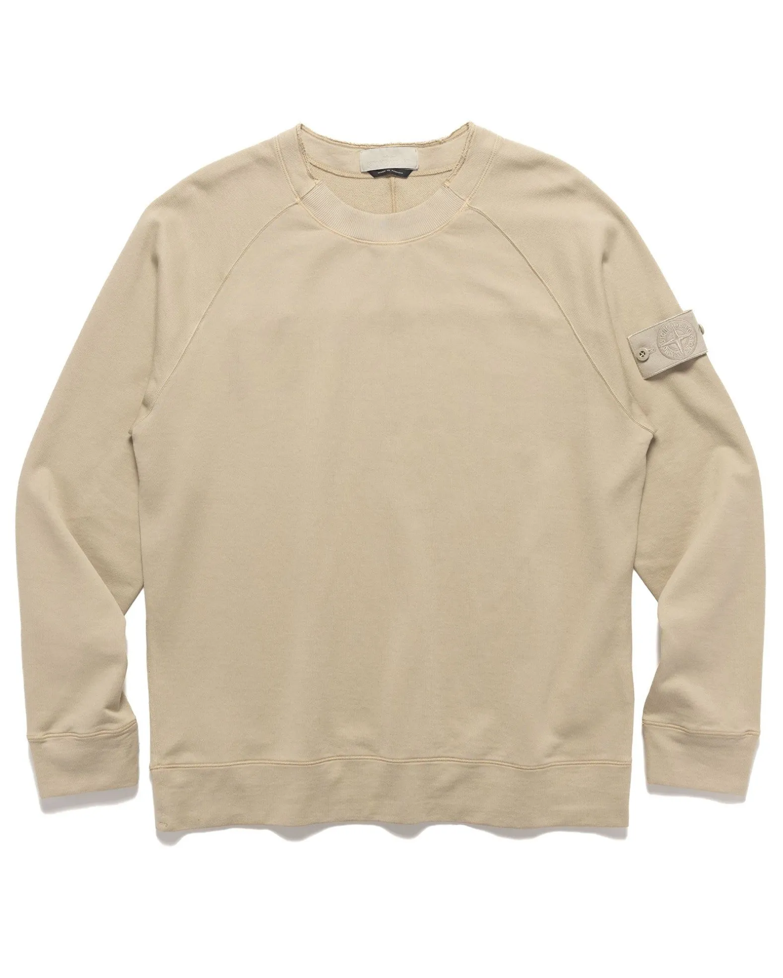 Ghost Piece Crewneck Sweatshirt Beige